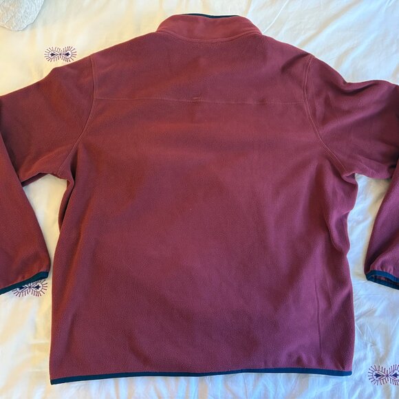 Mens Eddie Bauer Fleece Snap Pullover - Picture 3 of 4
